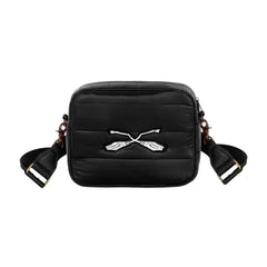 Harry Potter H-Bag IBiscuit Padding Shoulder Bag, Black
