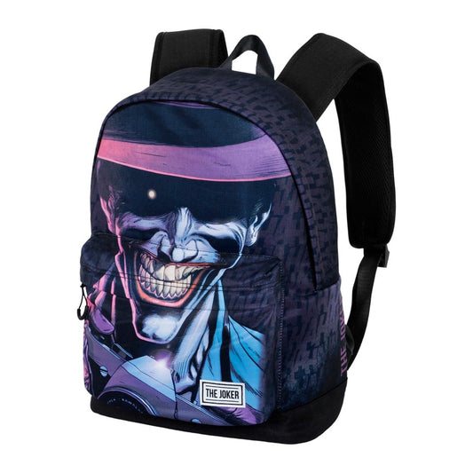 DC Comics Joker Crazy-Backpack ECO 2.0, Black