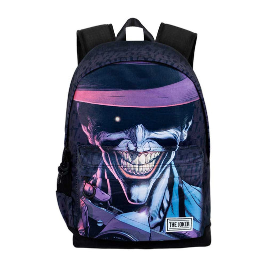 DC Comics Joker Crazy-Backpack ECO 2.0, Black