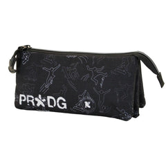 PRO-DG Tricks-Estuche Portatodo Triple ECO, Negro