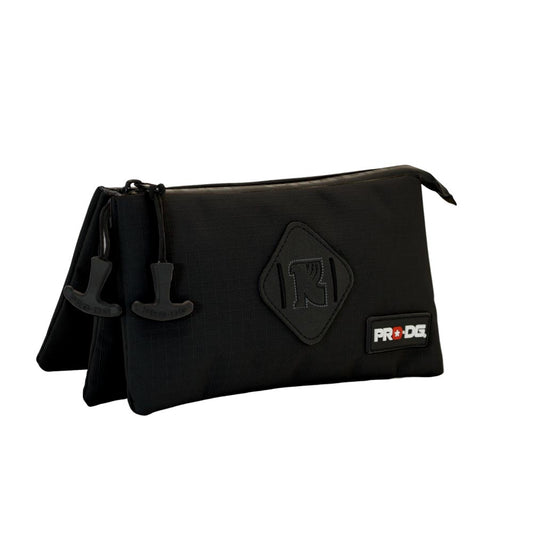 PRODG Black-Dreifach Smart Federmäppchen, Schwarz