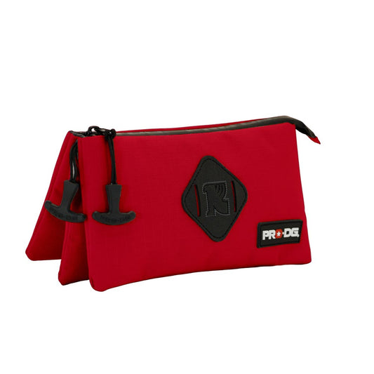 PRO-DG Red-Estuche Portatodo Triple Smart, Rojo