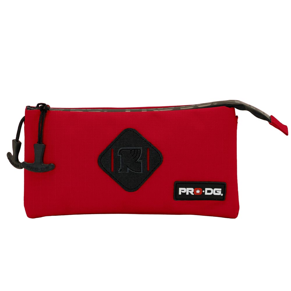 PRO-DG Red-Estuche Portatodo Triple Smart, Rojo