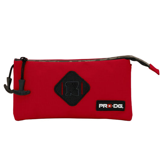PRO-DG Red-Estuche Portatodo Triple Smart, Rojo
