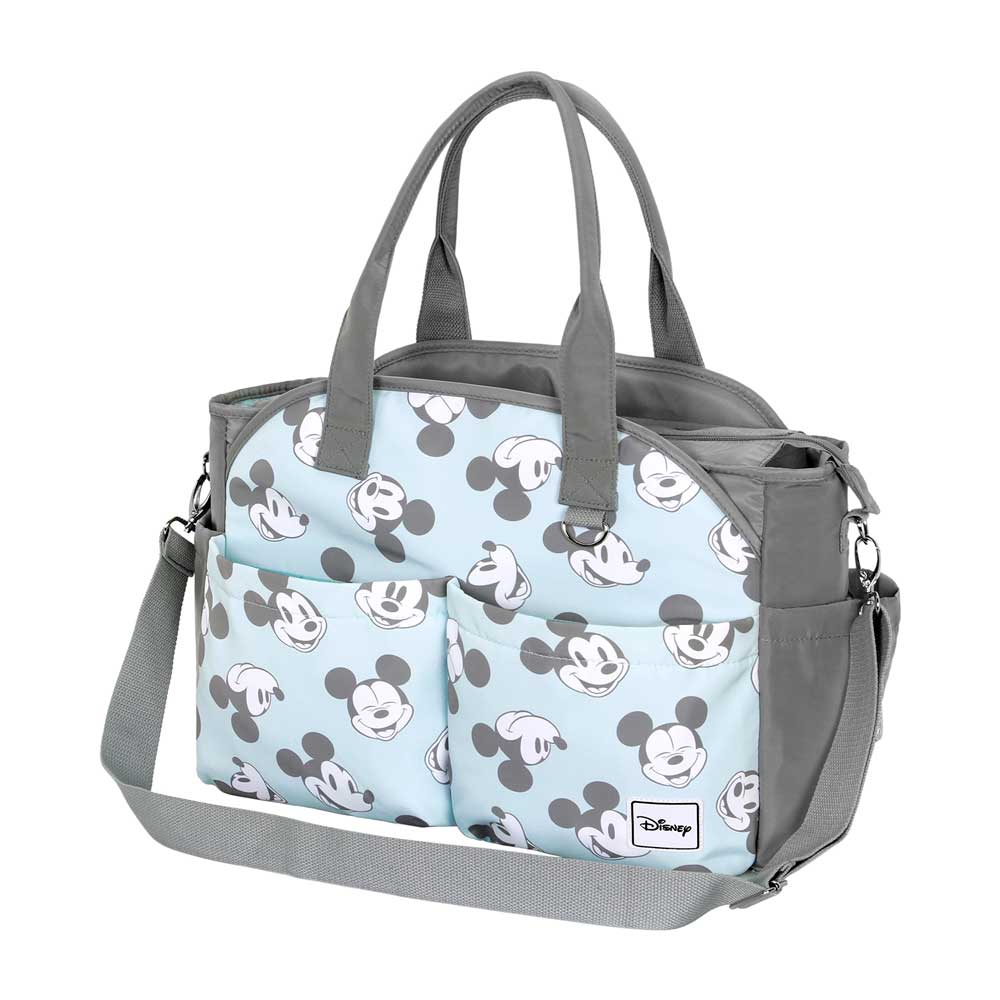 Disney Mickey Mouse Bonny-Mommy Baby Stroller Bag, Blue