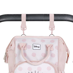 Disney Minnie Mouse Dear-Mommy Backpack, Salmon