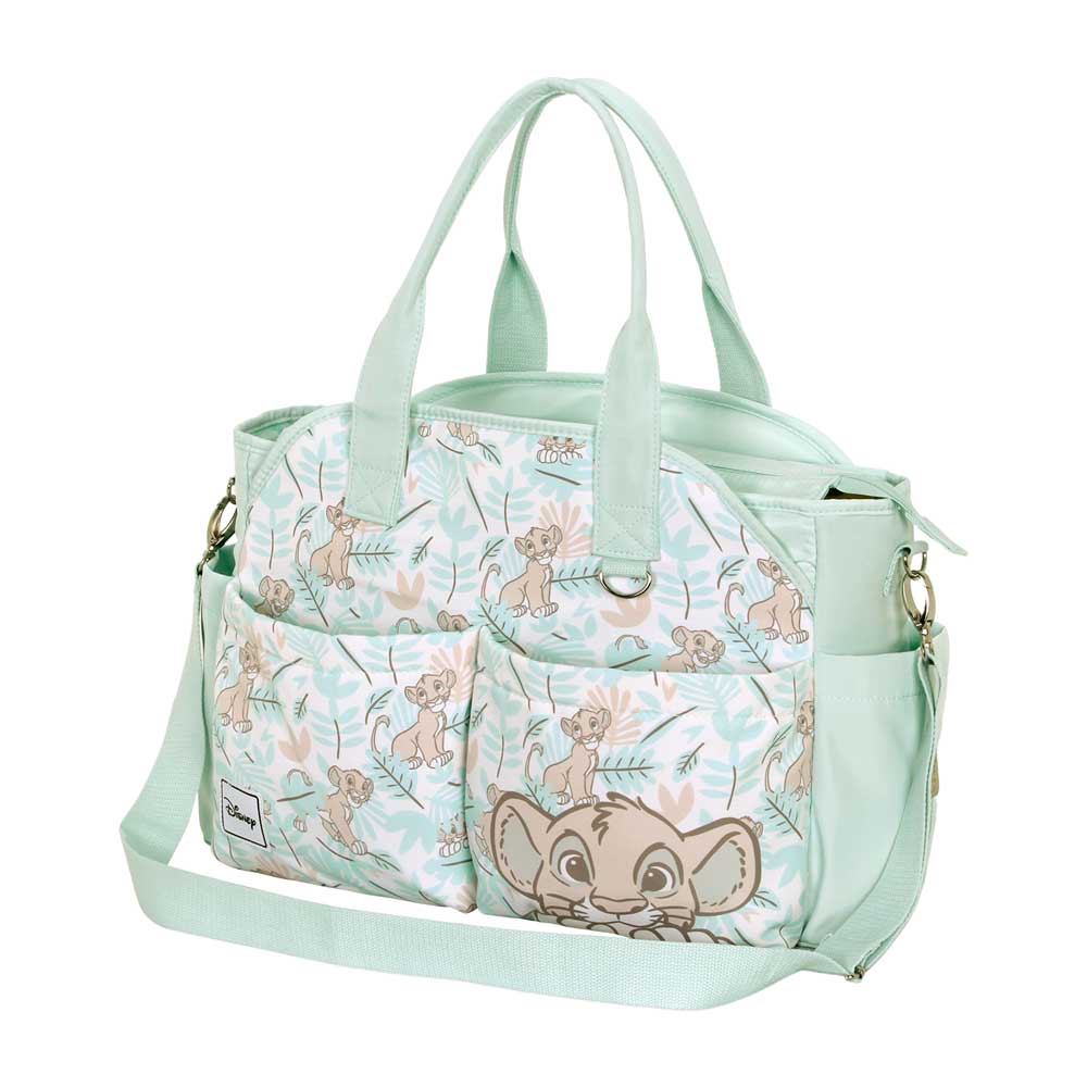Disney Lion King Roar-Mommy Baby Stroller Bag, Turquoise