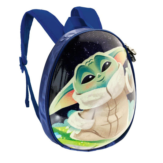 Star Wars The Mandalorian Greeting-Eggy Backpack, Multicolor