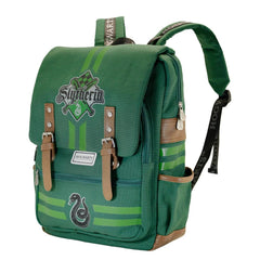 Harry Potter Slytherin Oxford Satchel, verde