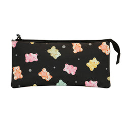Oh My Pop Gummy-Estuche Portatodo Triple Clear, Multicolor