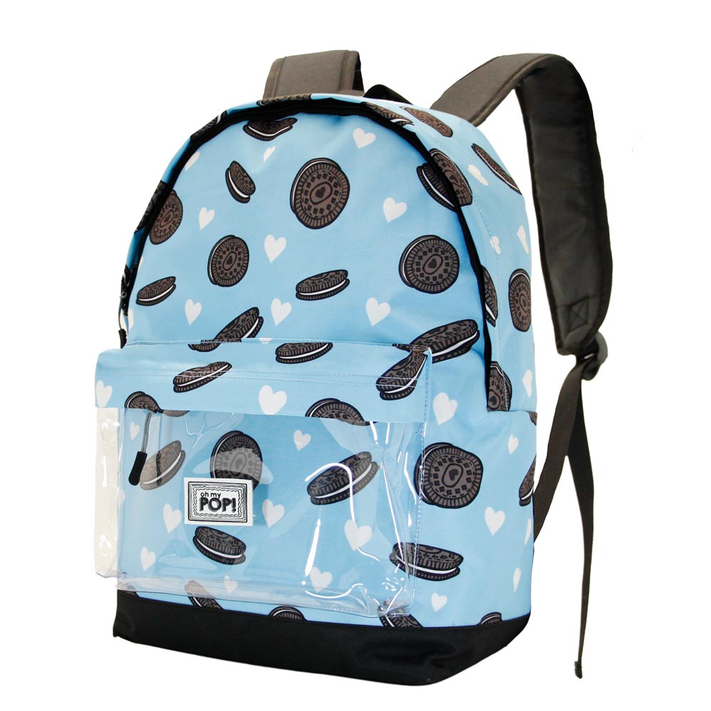 Oh My Pop Crunchy Crunchy-Backpack HS Clear, Multicolor