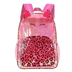 Sac à dos Oh My Pop Feline-Laser, rose