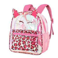 Sac à dos Oh My Pop Feline-Little Laser Small, rose