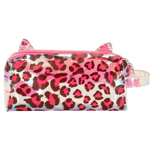 Oh My Pop! Feline-Laser Pencil Case, Pink