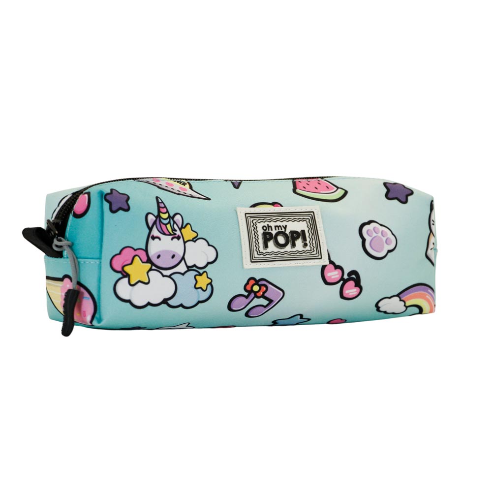 Oh My Pop! So Cute-Astuccio Quadrato FAN, Multicolore