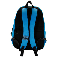Oh My Pop Cyan Neon Neon-Mesh Backpack, Blue