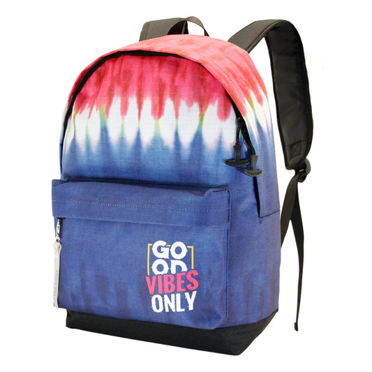 Oh My Pop Good Vibes Denim-Backpack ECO 2.0, Blue