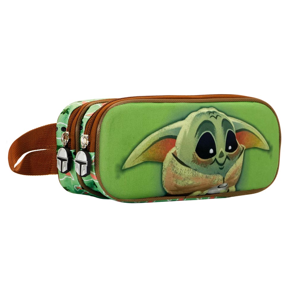 Star Wars I Mandaloriani Thermal - Astuccio doppio 3D verde