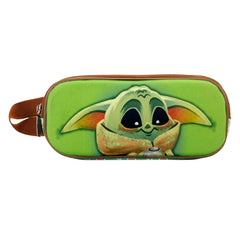 Star Wars I Mandaloriani Thermal - Astuccio doppio 3D verde