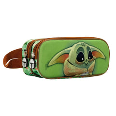 Star Wars I Mandaloriani Thermal - Astuccio doppio 3D verde