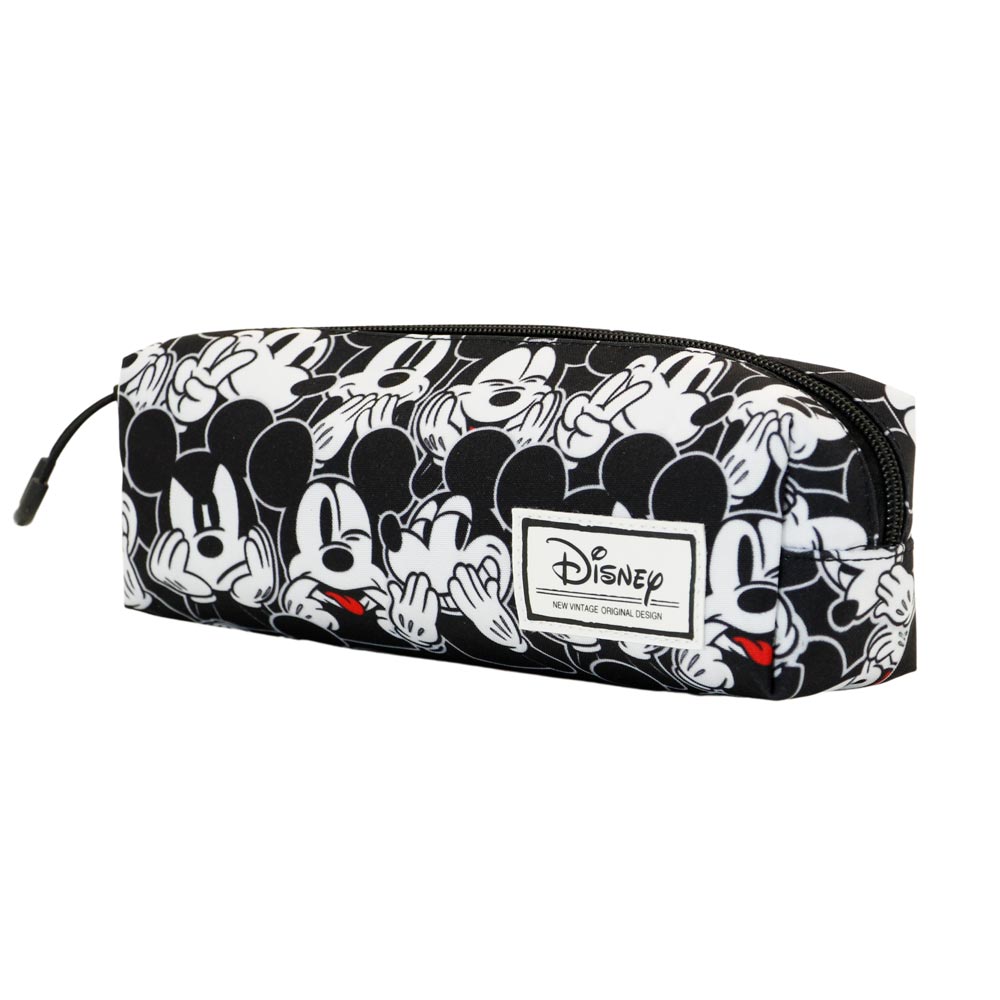 Disney Mickey Mouse Mess-FAN Square Pencil Case, Black
