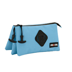 PRO-DG Light Blue-Estuche Portatodo Triple Smart, Azul