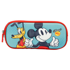 Disney Mickey Mouse Best-Estuche Portatodo 3D Doble, Verde