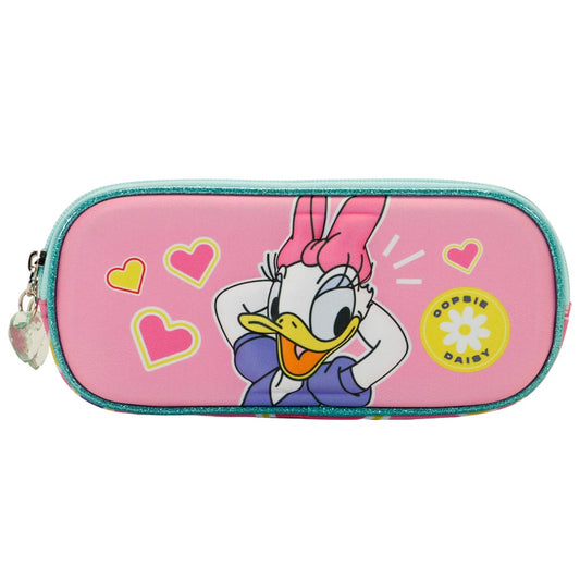 Disney Daisy Oops-Double 3D Pencil Case, Pink