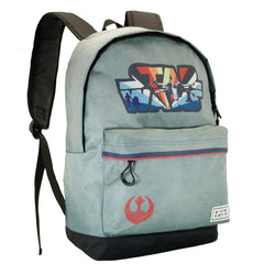 Sac à dos vintage Star Wars HS FAN, gris