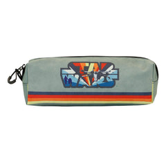 Star Wars Vintage-Estuche Portatodo Cuadrado FAN, Gris