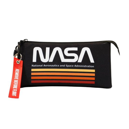 NASA Black - Triple FAN Carrying Case, Black