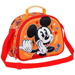 Disney Mickey Mouse Whisper-Disney Mickey Mouse Whisper 3D Lunch Bag, Orange