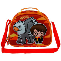 Harry Potter Buckbeak-Buckbeak 3D Lunch Bag, Orange