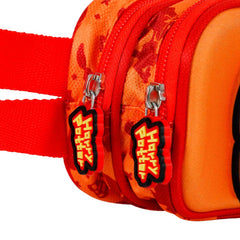 Harry Potter Bobblehead-Double 3D Pencil Case, Orange