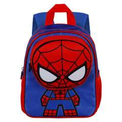 Marvel Spiderman Bobblehead-Backpack Pocket, Blue