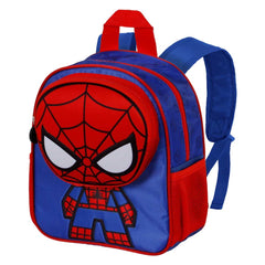 Marvel Spiderman Bobblehead-Backpack Pocket, Blue