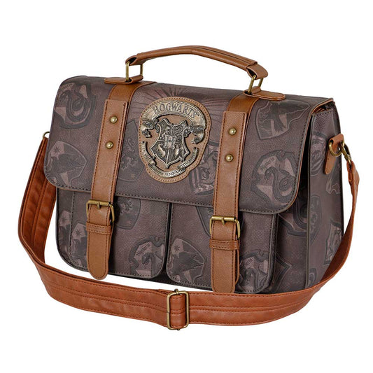 Harry Potter Pride-Satchel Large Shoulder Bag, Brown