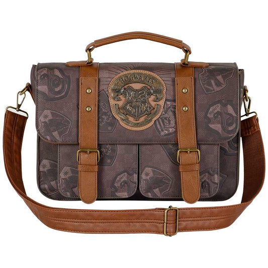 Harry Potter Pride-Satchel Large Shoulder Bag, Brown