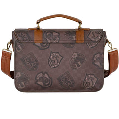 Harry Potter Pride-Satchel Large Shoulder Bag, Brown