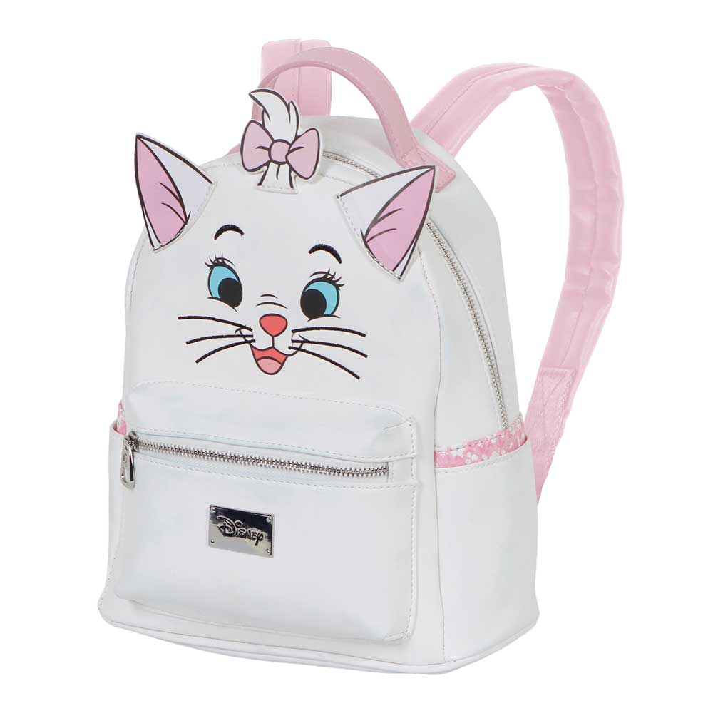 Disney Los Aristogatos Marie Face-Mochila Heady, Blanco