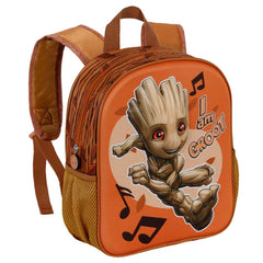 Marvel I am Groot Soundtrack-Mochila 3D Pequeña, Multicolor