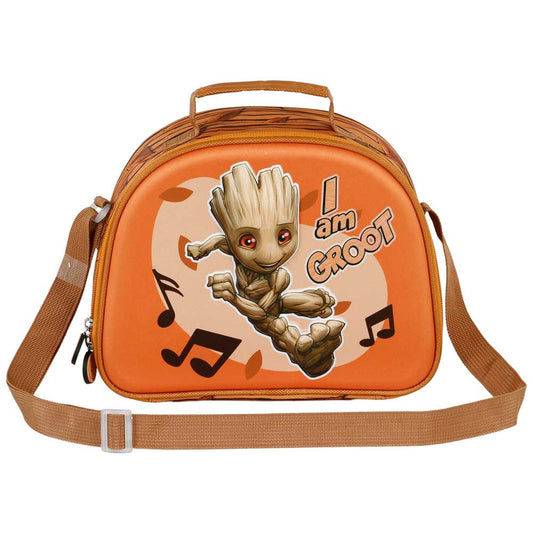 Marvel I am Groot Soundtrack-3D Lunch Bag, Multicolor