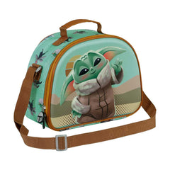Star Wars The Mandalorian Say Hi-Bolsa Portamerienda 3D, Verde