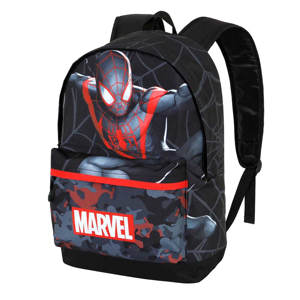 Sac à dos Marvel Spiderman Miles-HS FAN 2.0, noir