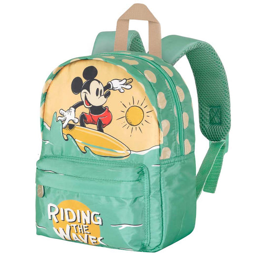 Disney Mickey Mouse Surf-Mochila Preescolar Joy, Turquesa