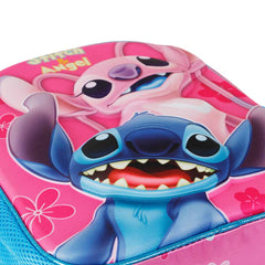 Disney Lilo e Stitch Match-Zainetto 3D Piccolo, Rosa