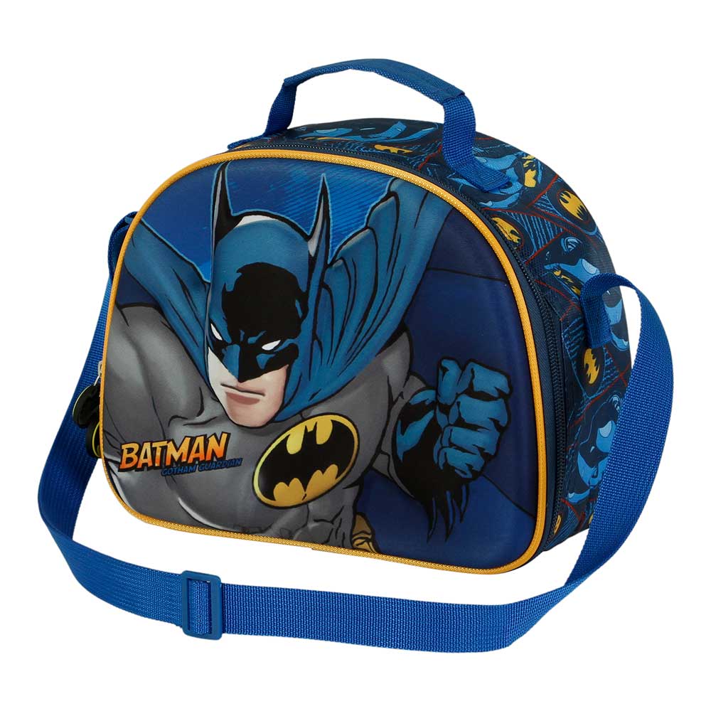DC Comics Batman Night - 3D Lunch Bag, Dark Blue