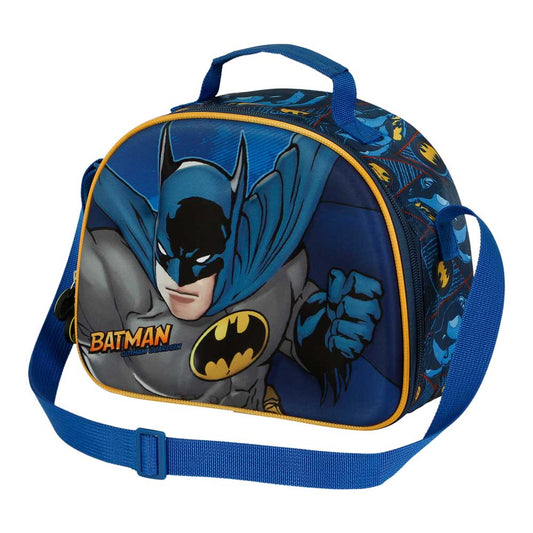 DC Comics Batman Night - 3D Lunch Bag, Dark Blue