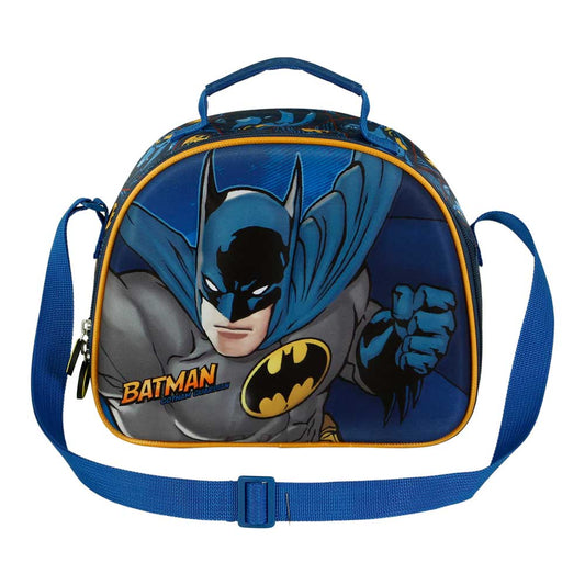DC Comics Batman Night - 3D Lunch Bag, Dark Blue