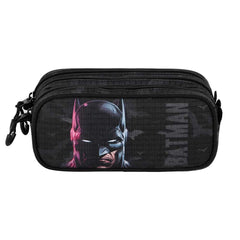DC Comics Batman Face-Estuche Portatodo Trick FAN 2.2, Negro